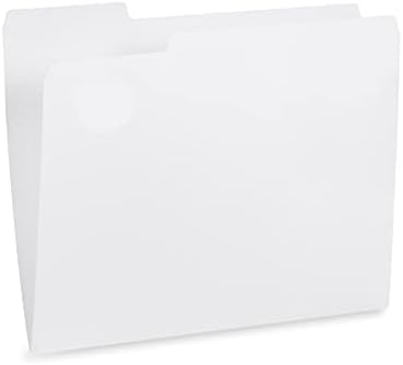Blue Summit Supplies 100 File Folders, Letter Size, 1/3 Cut Tab, Grayscale - Image 5