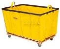 GLOBAL INDUSTRIAL Vinyl Basket Bulk Truck, 20 Bushel - Image 4