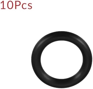 Nitrile Rubber O-Rings 21.1mm OD 14mm ID 3.55mm Width, Metric Sealing Gasket for Plumbing, Gas, Automotive and Faucet Repair, Pack of 10 - Image 2