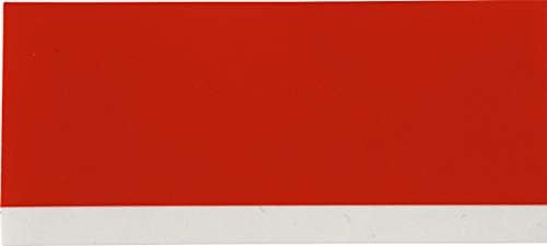 Brady Authentic (M21-750-595-RD) All-Weather Vinyl Label for Indoor/Outdoor ID, Lab and Equipment Labeling, White on Red- For M210, M210-LAB, M211, BMP21-PLUS and BMP21-LAB Printers, .75" W, 21' L - Image 2