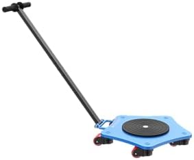 Machine Skates, 8800 lb Heavy Duty Machinery Mover, 5 PU Rollers by Amarite