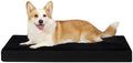 KSIIA Orthopedic Dog Bed for Large Dogs with Waterproof Lining, Black,35x22 by KSIIAPetProducts