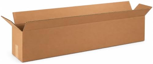 BOX USA Long Shipping Boxes 48x6x6 for Packing, Moving & Storage, 25-Pack by BOXUSA