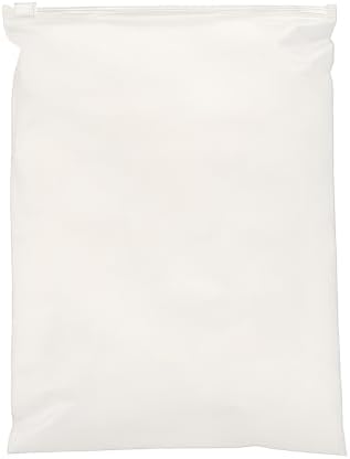 Muka Black Matte Frosted Slider Zip Bags, 2.8 Mil CPE Poly Packaging by Muka