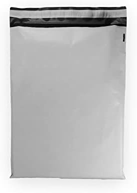 10 EcoSwift 12 x 16 White Large Poly Mailer Size #5 Self Sealing Envelopes Plastic Shipping Mailing Bags 12x16 1.7 mil - Image 2