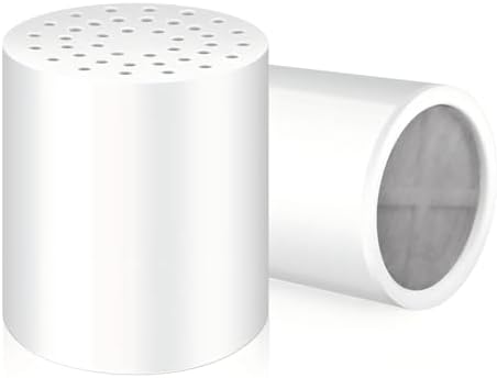 2-Pack 20-Stage Shower Filter Replacement Cartridges for Hard Water by ZGMEH