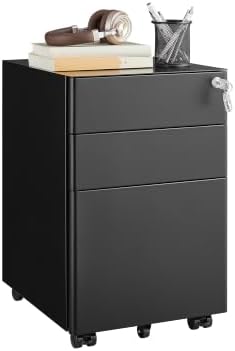 Guizeeopo Fully Assembled 3 Drawer Filing Cabinets for Home Office by GUIZEEOPO