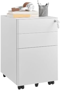 Guizeeopo Fully Assembled 3 Drawer File Cabinets for Home Office by GUIZEEOPO