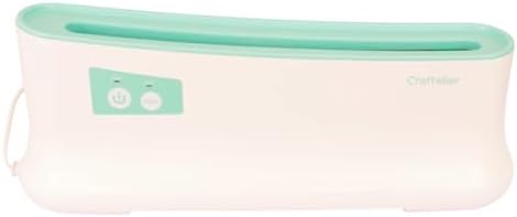 Craftelier - Minty Thermal Binding Machine with 3 Color Binding Spines Set, Book Binder for Scrapbooking Projects, DIY Journals, Notebooks, Documents & Photo Books, 200 Sheets Capacity, Mint & White by Craftelier