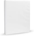 Amazon Basics 3-Ring Binder, 1-Inch, Customizable, with Pockets for Organization, White, 1-Pack by AmazonBasics