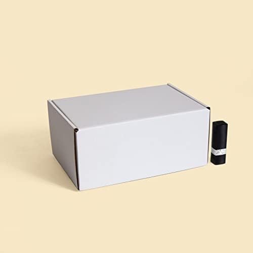 9x6x4 Inches Shipping Boxes Pack of 25, White Corrugated Cardboard Boxes for Small Bussiness - Image 6