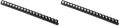 Fellowes Plastic Binding Comb 3/8" Black, 100 Count (Pack of 2) by FellowesBrands