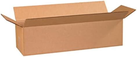 Secure Seal 24x8x6 Pack of 25 Corrugated Cardboard Packing Shipping Mailing Moving Carton Boxes by Secure+Seal