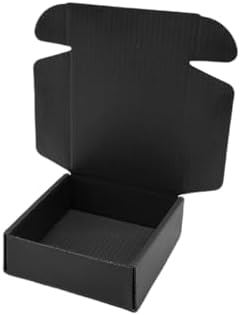 50 Pack 5.5x5.1x2 in Black Shipping Boxes - Image 5