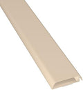 D-Line TV Wall Mount Cord Hider, Hide Mounted TV Cables, Wire Covers, Self Adhesive Cover for Cords, Paintable, Low Profile, Seamless Cable Raceway - 2.36in W x 0.59in H x 39in L - Beige by D-LineUSAinc