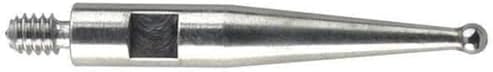TESA Brown & Sharpe 599-7030-40 Carbide Ball Contact Point for Bestest Dial Test Indicators, 0.040" Tip Diameter x 1/2" Length, M1.4 x 0.3 Thread by TESA+Brown+%26+Sharpe