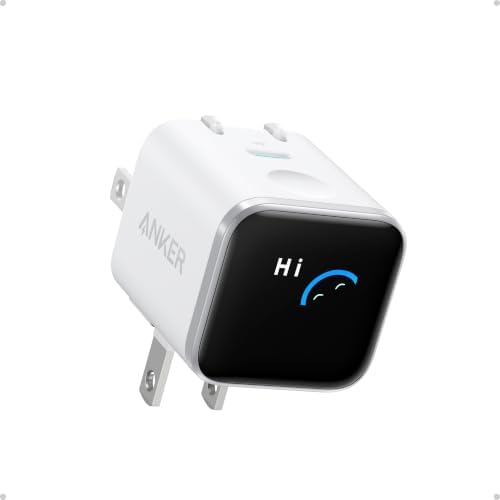 Anker Nano Smart Display Charger, 45W Max USB C Charger for iPhone 18 Pro by Anker