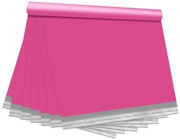 KKBESTPACK Pink Poly Mailers 10x13 in, Shipping Bags, 50 Pcs by KKBESTPACK