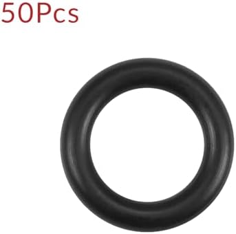 Nitrile Rubber O-Rings 9.4mm OD 5.8mm ID 1.8mm Width, Metric Sealing Gasket for Plumbing, Gas, Automotive and Faucet Repair, Pack of 50 - Image 2
