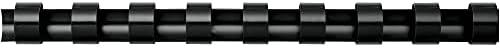 Fellowes 1/4-Inch Plastic Binding Combs, Teacher Must-Haves School Supplies, 20-Sheet Capacity, 100-Pack, Black (52366) - Image 2