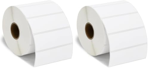 ESSENTIAL 3"x1" Direct Thermal Barcode Labels, Shipping Label, Compatible with Arkscan & Zebra Label Printers, 1400 Labels of Roll (1 Roll) (Pack of 2) by ESSENTIAL