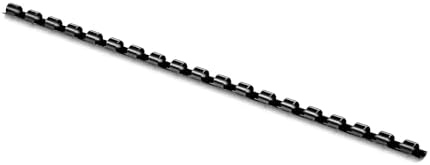 Staples 0.25 Inch Plastic Comb Binding Spines, Black, 100-Pack - Image 4