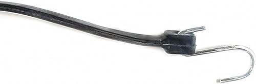 Kotap VBRS-10 Heavy-Duty EPDM Rubber Tie Down Bungee Cord with Crimped Metal S Hooks, Ideal for Securing Tarps, Canvases, 10-Inch, Black, 10 Count - Image 3
