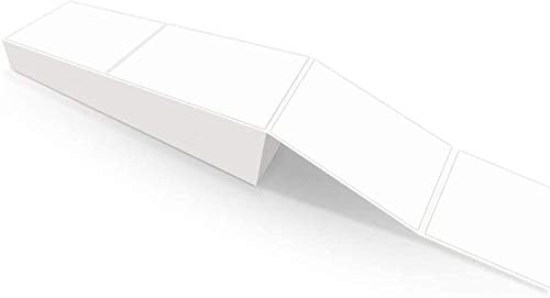 Gemo 4x6 inch Thermal Labels, 2 Stacks Fanfold, Permanent-Adhesive, Compatible - Image 4