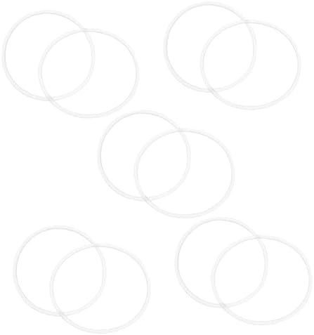 10pcs Silicone Sealing Washer Gasket Ring Kit for Filter Maintenance by Unknown