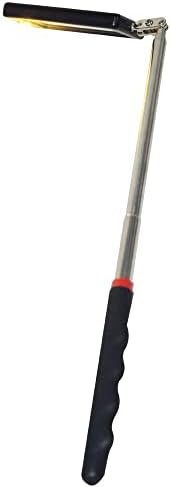 Telescoping LED Lighted Flexible Inspection Mirror Lighted 360 Swivel for Extra Viewing Dead Angle, Line of Sight Obstacle Area Mechanic Automotive Gifts - Image 4