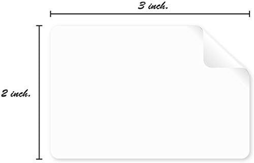 White 2" x 3" Rectangle Color Code Labels / 250 Matte White Organization Stickers with Dispenser Box/Permanent Adhesive Labeling Stickers/DIY Write On Label/Made in The USA - Image 6