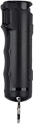 SABRE Ruger Pepper Gel, 25 Bursts, 12-Foot (4-Meters) Range, Gel Is Safer, Contains UV Marking Dye, Finger Grip, Key Ring, Fast Flip Top Safety, 0.54 fl oz by Unknown