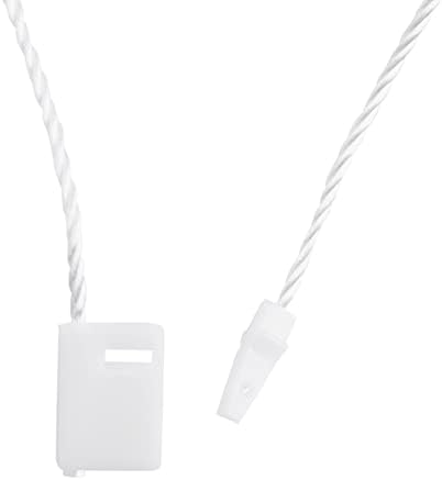 Juvale 500-Pack Hang Tags with String & Fasteners - 2 x 3.5 in White Cardstock - Blank Writable Tags for Clothing & Merchandise - for Retail Labeling & Gift Bags - Image 6