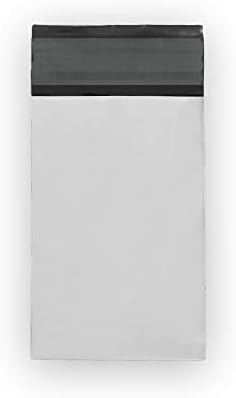 100 EcoSwift 5 x 7 White Small Poly Mailer Size #0 Self Sealing Envelopes Plastic Shipping Mailing Bags 5x7 2.35 mil - Image 2