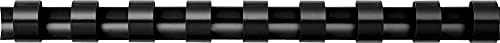 Fellowes 1/4-Inch Plastic Binding Combs, Teacher Must-Haves School Supplies, 20-Sheet Capacity, 100-Pack, Black (52366) - Image 3