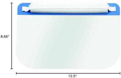 Jackson Safety Disposable Face Shield Mask, 14360 - Pack of 25 - Disposable for Medical Protection, Healthcare Workers, Full Coverage for Men, Women, 8.66”x 12.5”, Splash and Fog Resistant Window - Image 6