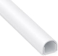 ZhiYo 113in Cord Cover for 1 Wire on Wall, 0.5" W x 0.4" H White by ZhiYo
