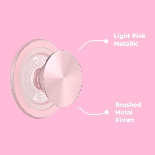 PopSockets Phone Grip for MagSafe, Magnetic Holder- Dusty Rose - Image 5