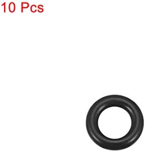 uxcell Nitrile Rubber O-Rings 9mm OD 4.2mm ID 2.4mm Width, Metric Sealing Gasket, Pack of 10 - Image 2