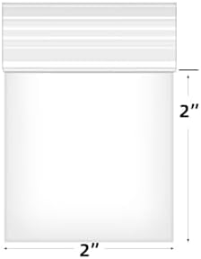 300pcs mini zip bags 2x2 small plastic bags for pills-2 Mil - Image 2