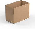 12" x 6" x 5" Kraft Corrugated RSC Shipping Box - 25/Bundle by Krollen+Industrial