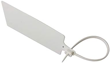 Plastic Seals Shipping Tags Logistics Use Big Sign Tie Large Label Tie, 255 mm Total Length, Package of 100 pcs (White) - Image 3