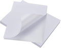 LabelMore 8.5 x 11 Full Sheet Sticker Label for Laser & Inkjet Printers, 4000 mailing Shipping Labels, White by LabelMore