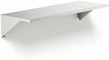 8" x 24" Small Stainless Steel Wall Shelf, Heavy Duty Storage Rack for Kitchen, Bathroom, Garage by Zedfire