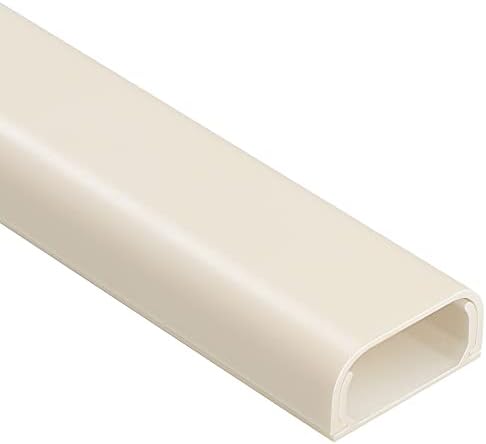 ZhiYo 43" Cord Covers for Wires on Wall, Beige Cord Hider, 0.95" W x 0.47" by ZhiYo