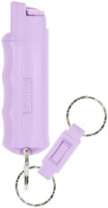 Sabre Pepper Spray with Quick Release Keychain for Self Defense – Maximum Police Strength OC Spray with UV Marking Dye, Twist Lock Safety, Finger Grip, 10‑Second Spray, 14‑ft Range, Made in USA by SABRE