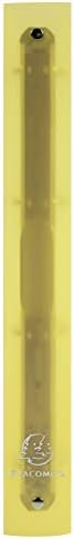 Exacompta - Ref 51979E - Set of 5 4 Ring Binders 30 mm in Polypropylene - Dimensions 32 x 27 cm - for A4 Format Maxi 297 x 242 mm - Chromaline Pastel - Colour Yellow - Image 3