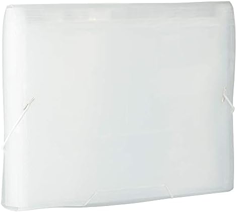 JAM PAPER Accordion Folders - 13 Pocket Plastic Expanding File - Letter Size - 9 x 13 - Clear - Sold Individually - Image 4