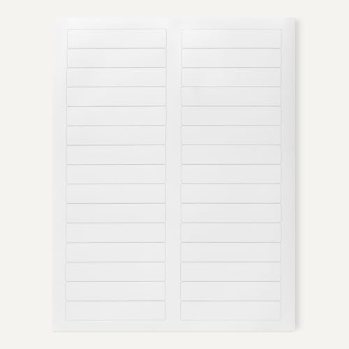 Amazon Basics File Folder Labels, White, 2/3" x 3-7/16", 1500 Count - Image 5