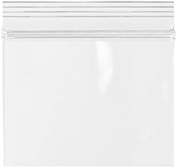 GPI - 4" x 3" Zip Bags, 100 Count, 2 Mil, Clear Plastic Reclosable Zipper Poly Baggies, with Resealable Zip Top Lock Seal, for Jewelry, Coins, Pills, Candy, Beads, Seeds & More. by GPI